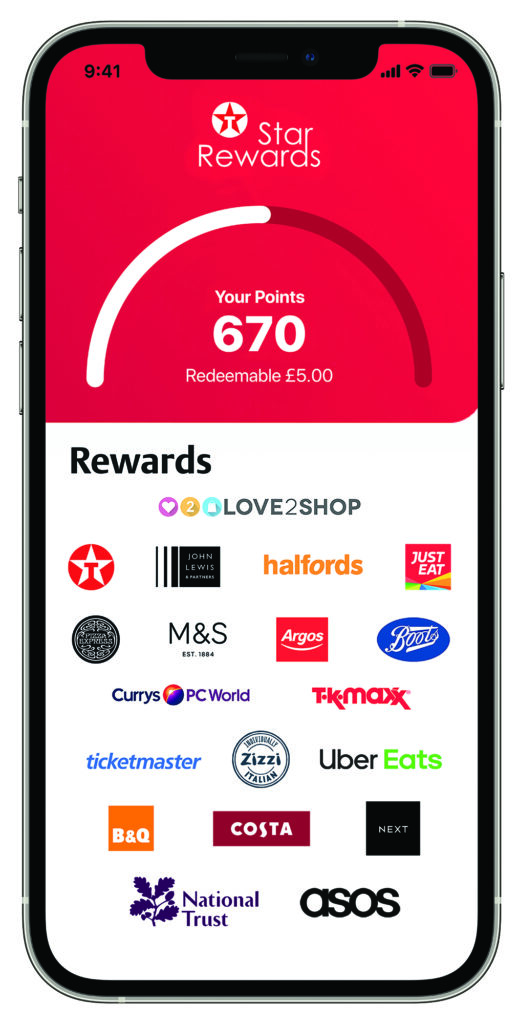 texaco star rewards referral