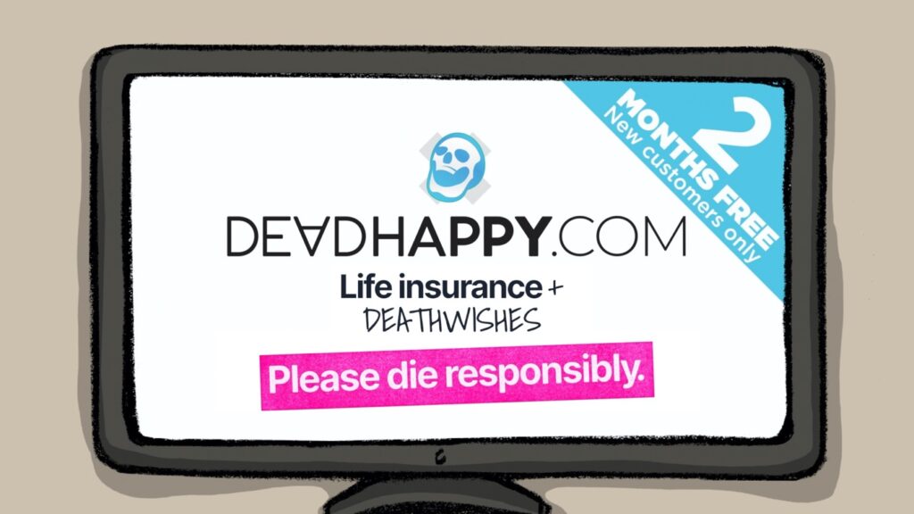 dead happy billboard