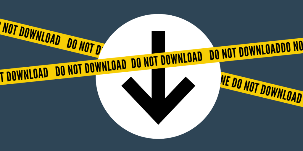 do not download