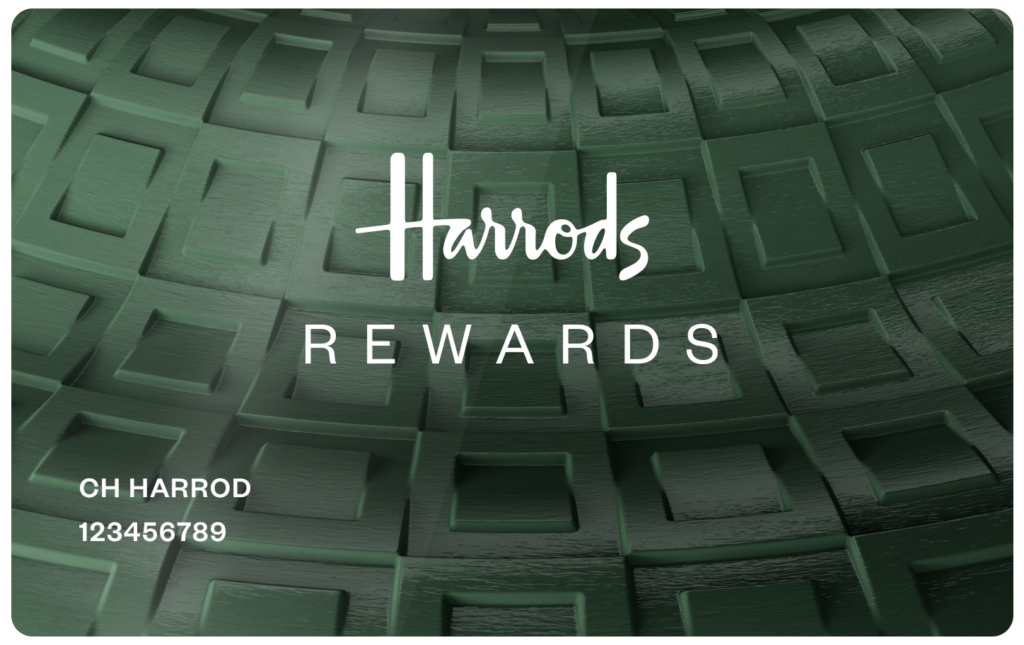 harrods reward card